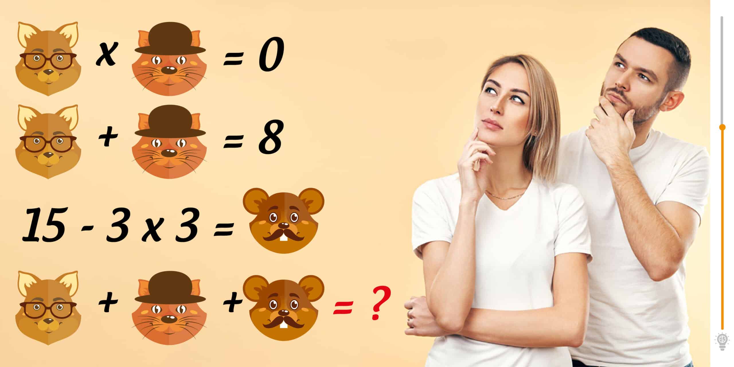 Math Riddle: Try to solve this math challenge in less than 20 seconds.