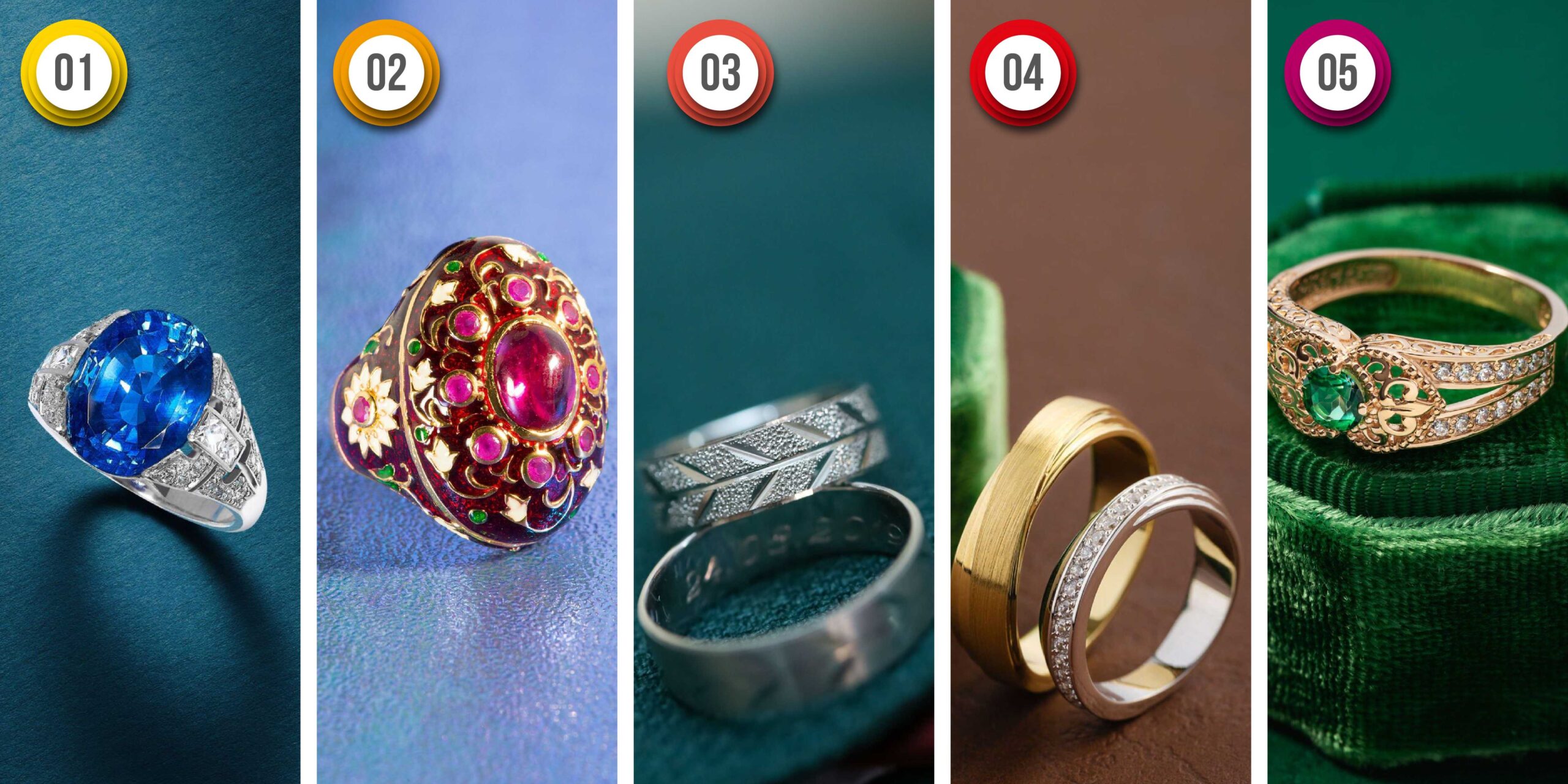 Personality test: Choosing a ring is never trivial! Take the test to find out what your favorite jewel reveals about you!