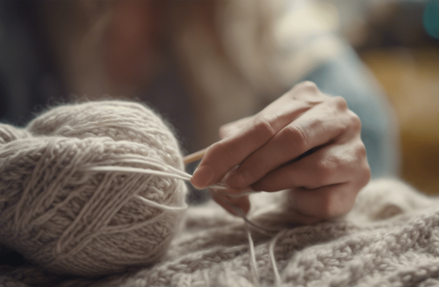 crafting with heart: discover the impact of knitting on charitable causes and how it supports worthy initiatives.